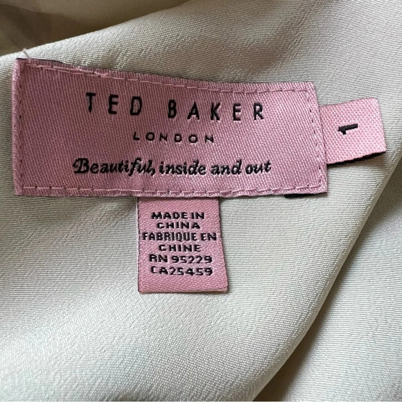 Ted Baker London timoxa floral chiffon dress 17962 - Picture 10 of 12